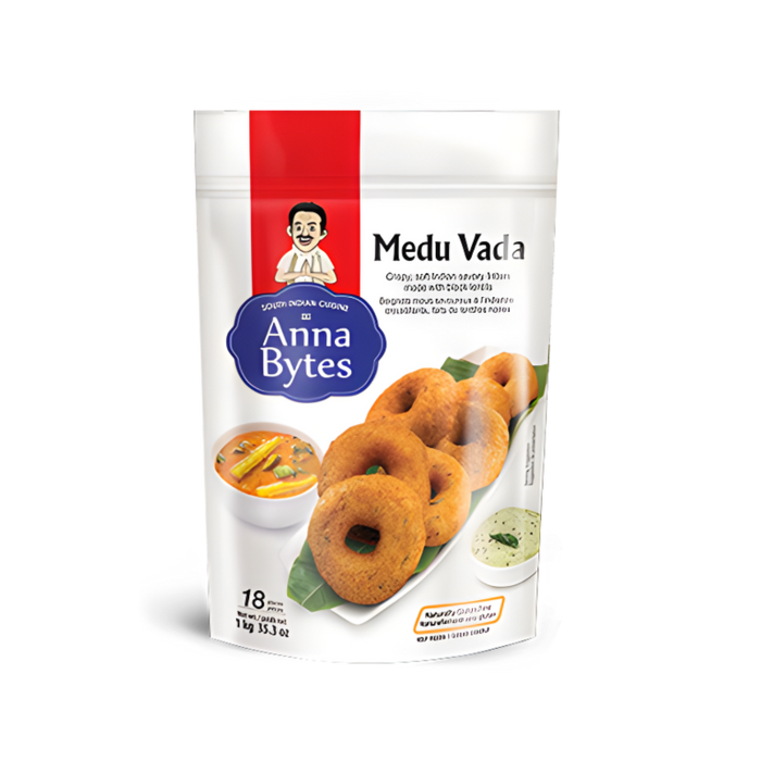 Anna Bytes Mendu Vada 1Kg (18 pcs) - Frozen | indian grocery store in Fredericton