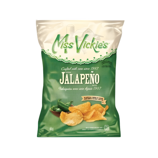 Miss Vickie's Jalapeño Potato Chips 66g - Snacks - Indian Grocery Home Delivery