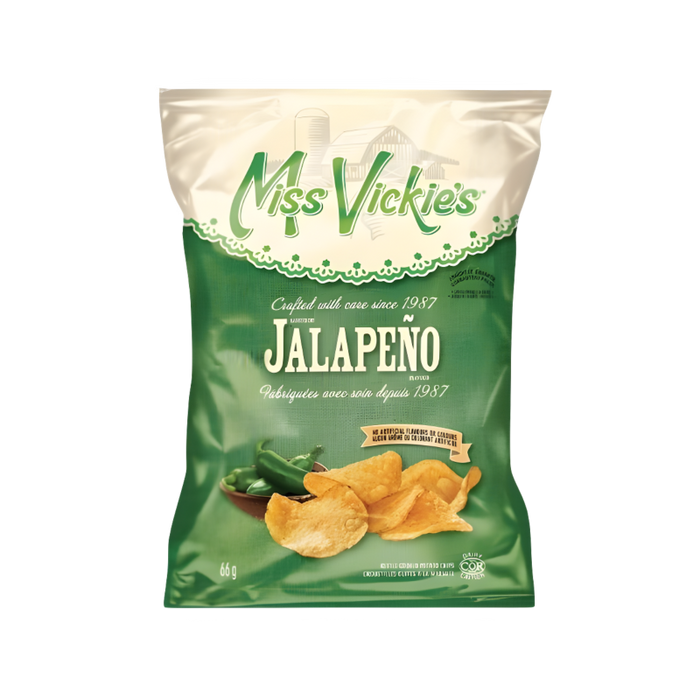 Miss Vickie's Jalapeño Potato Chips 66g - Snacks - Indian Grocery Home Delivery