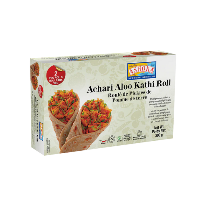 Ashoka Achari Aloo Kathi Roll 300gm - Frozen | indian grocery store in Quebec City