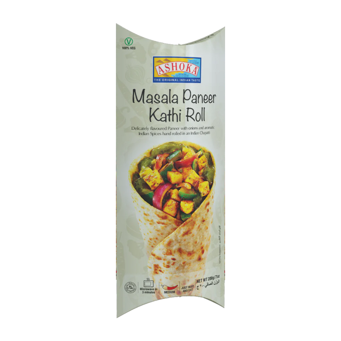 Ashoka Masala Paneer Kathi Roll 200gm - Frozen | indian grocery store in markham