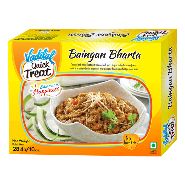 Vadilal Frozen Baingan Bharta 284g