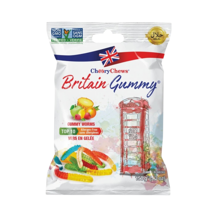 Britain Gummy gummy Worms 150g