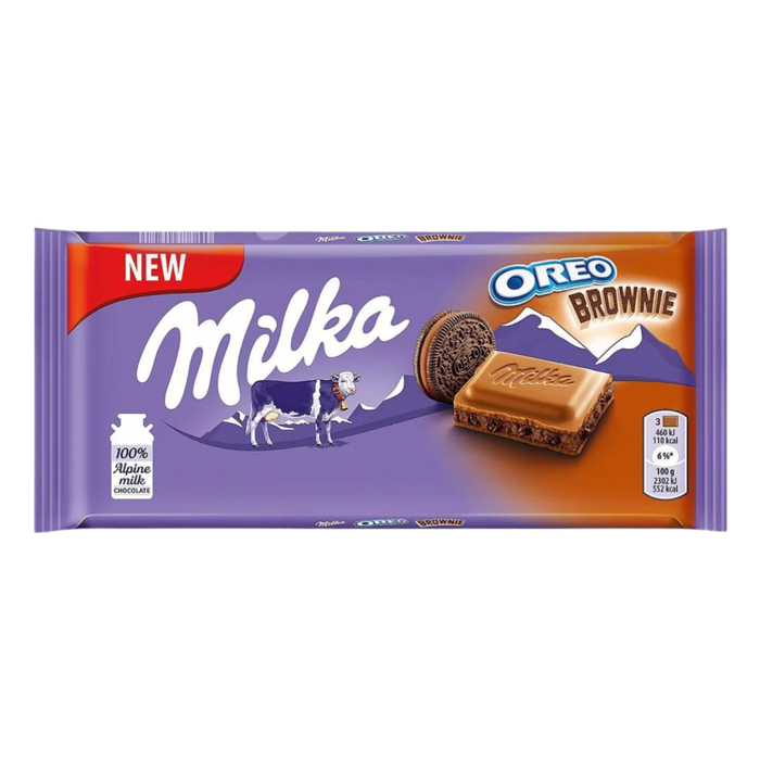 Milka Oreo Brownie Chocolate 100g