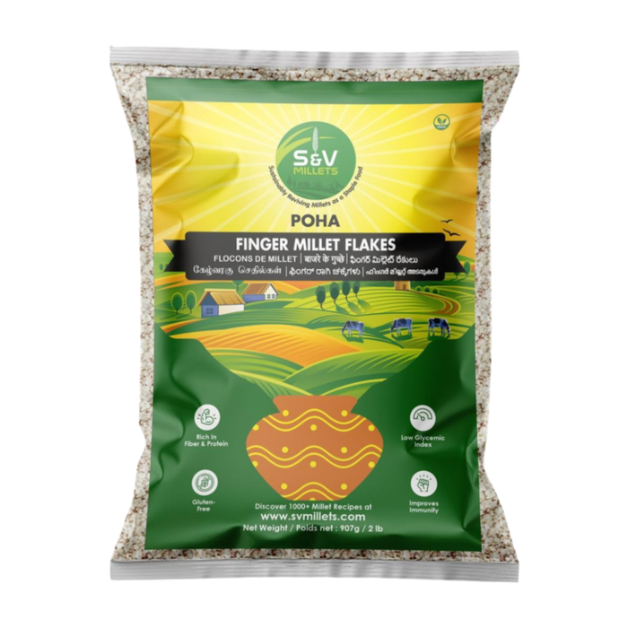 S&V Finger Millet Flakes 2lb