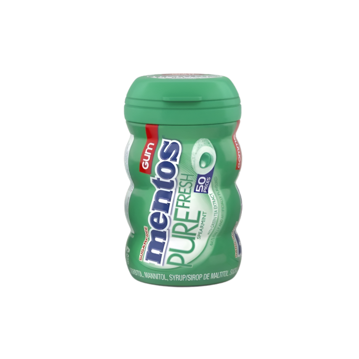 Mentos Spearmint Sugar-Free Gum (32 Pcs)