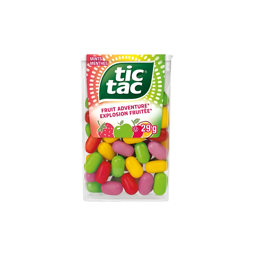 Tic Tac Fruit Adventure Mints 29g — Spice Divine