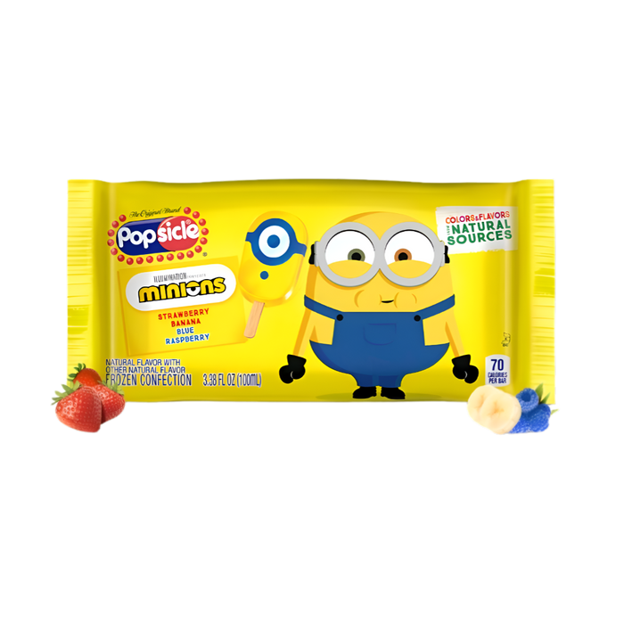 PopSicle Minions Berry-Banana Ice Pop 80ml