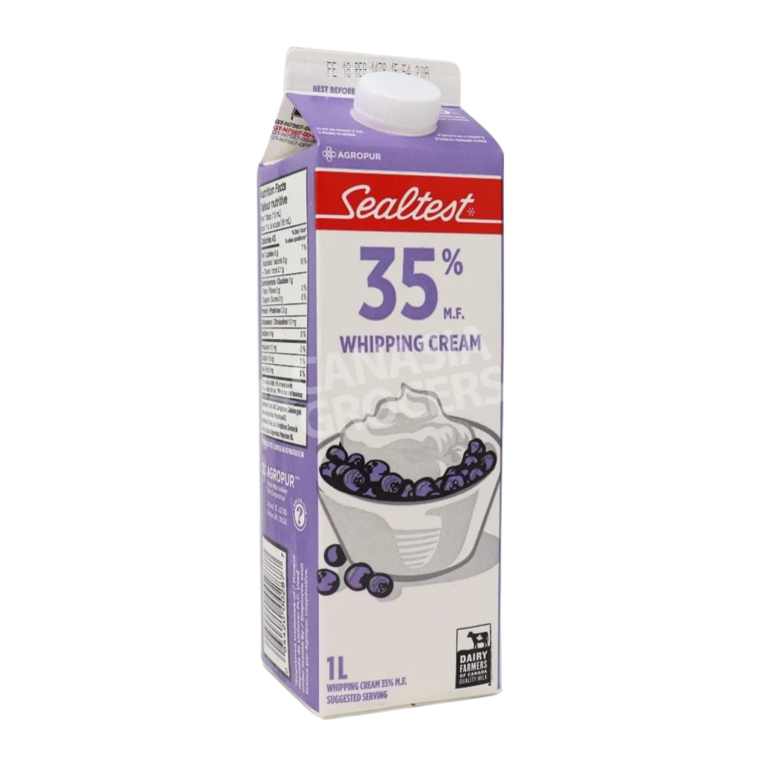 Sealtest 35 Whipping Cream 1L — Spice Divine