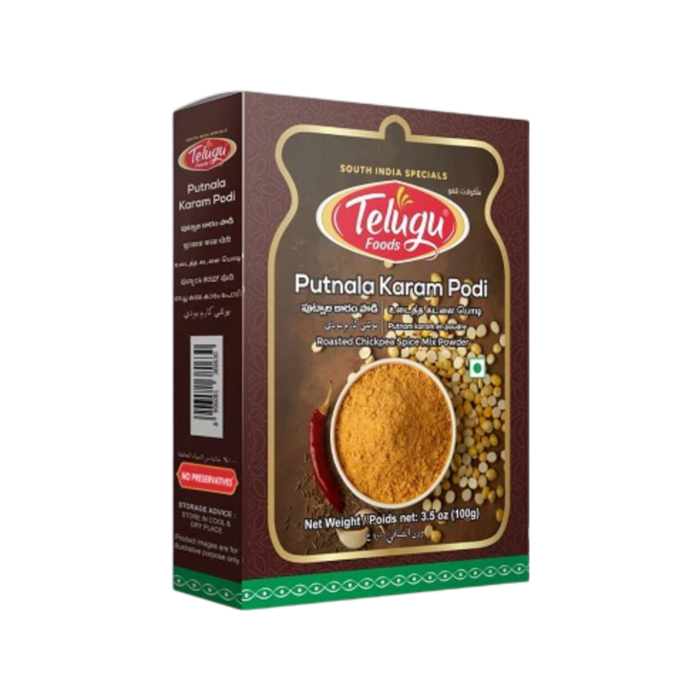 Telugu Foods Putnala Karam Podi 100g