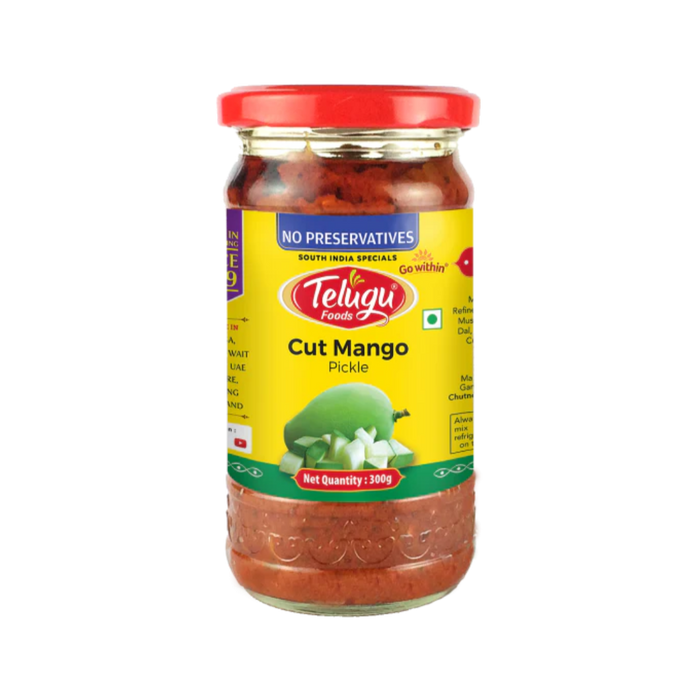 Telugu Foods Cut Mango Pickle 300g