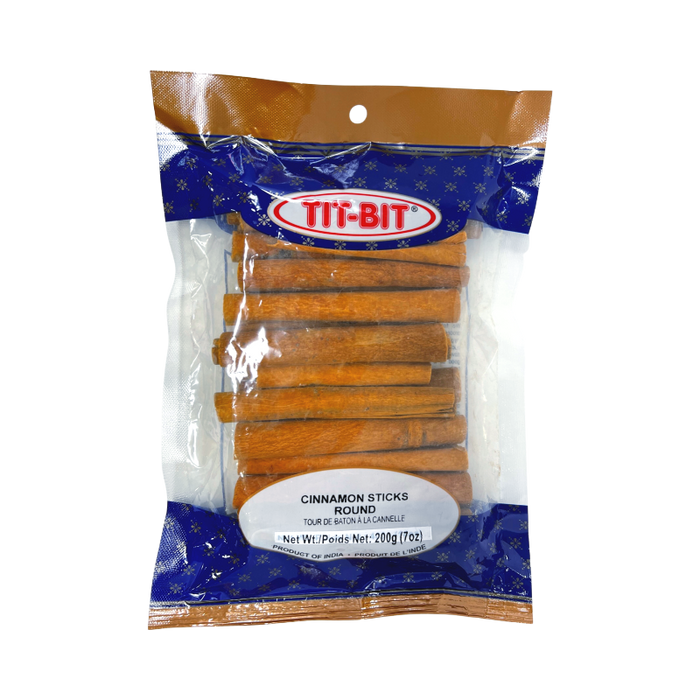 Tit Bit Cinnamon Sticks Round 200g - Spices - bangladeshi grocery store near me