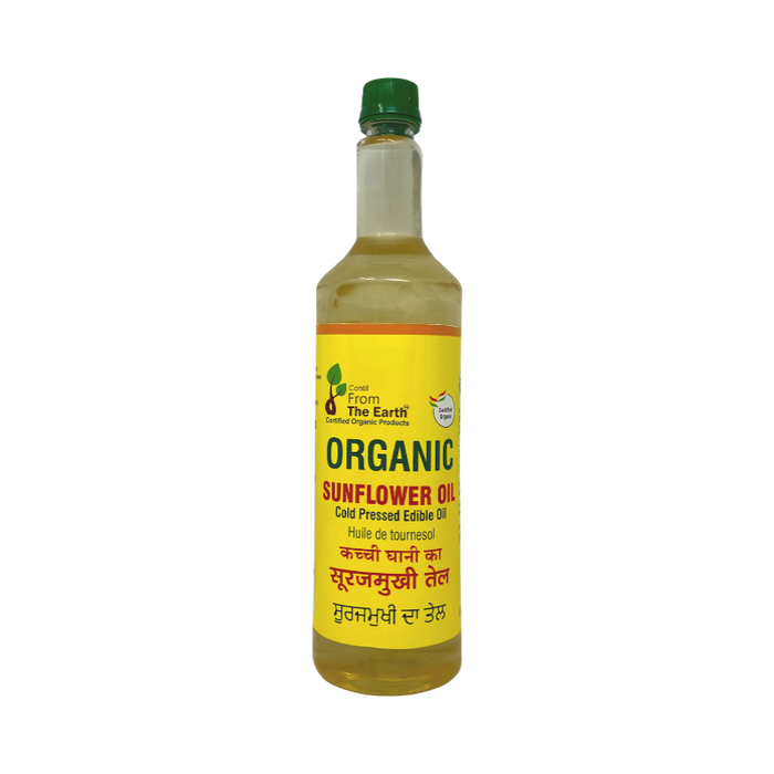 Huile de tournesol biologique From The Earth 1L