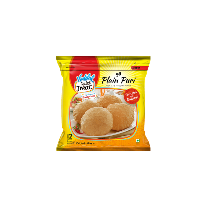 Vadilal Plain Puri 240g