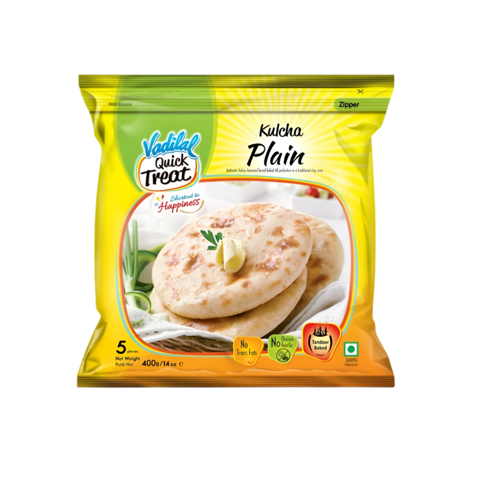 Vadilal Plain Kulcha (5pcs) 400g