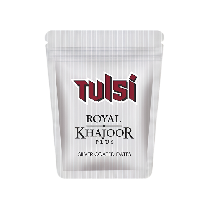 Tulsi Royal Khajoor (SIlver Coated) 13g - Mouth Freshner - punjabi grocery store in canada