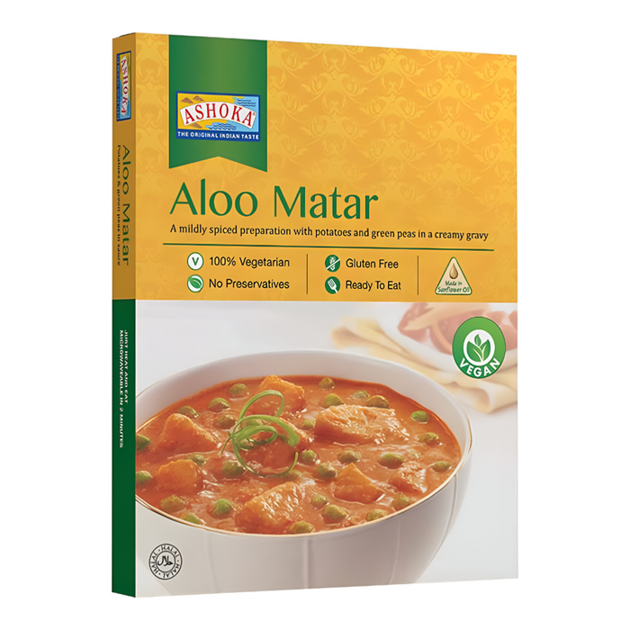 Ashoka Ready To Eat Aloo Matar 280g