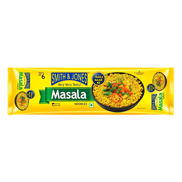 Smith & Jones Masala Noodles 480g - Noodles | indian grocery store in cornwall