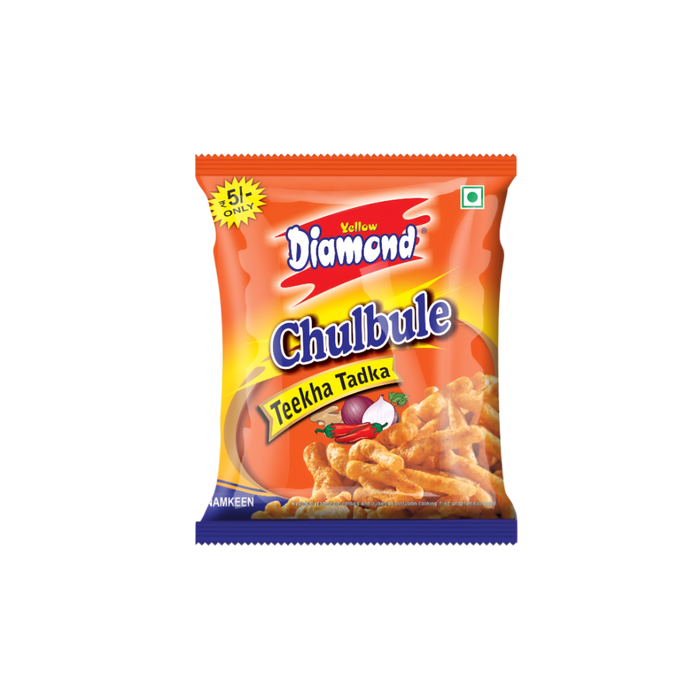 Yellow Diamond Chulbule Teekha Tadka 120gm