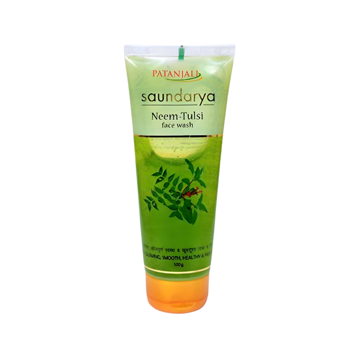 Patanjali Saundarya Neem Tulsi Face Wash 100g