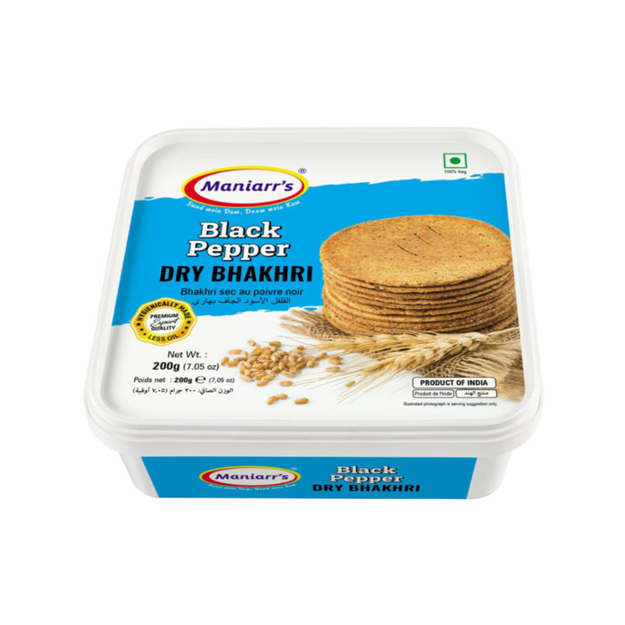 Maniarr's Black Pepper Bhakhri 200g