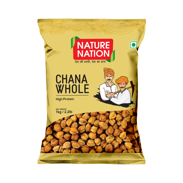 Nature Nation Black Chickpeas (Kala Chana)