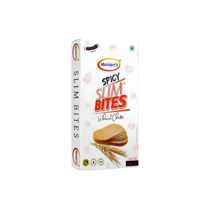 Chips de blé Maniarr's Slim Bites épicées 90 g