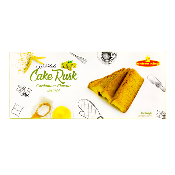 United King Cardomom Cake Rusk 350g