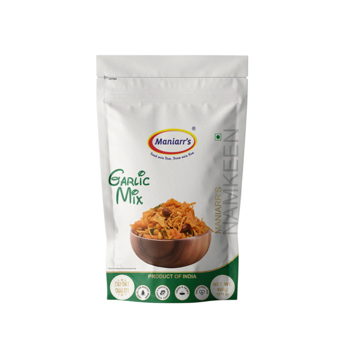 Maniarr's Namkeen Garlic Mix 400g