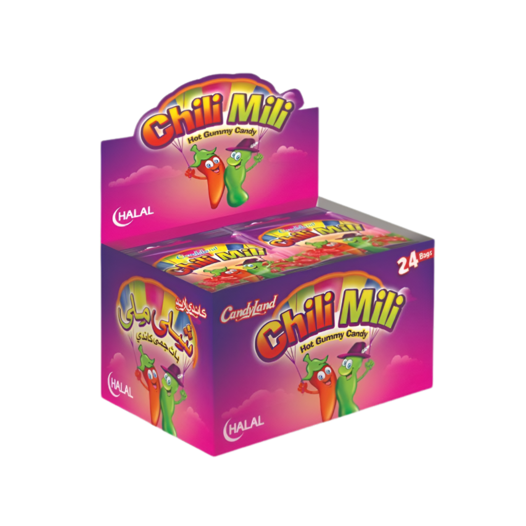 CandyLand Chili Mili Hot Gummy Candy (Pack of 24) — Spice Divine