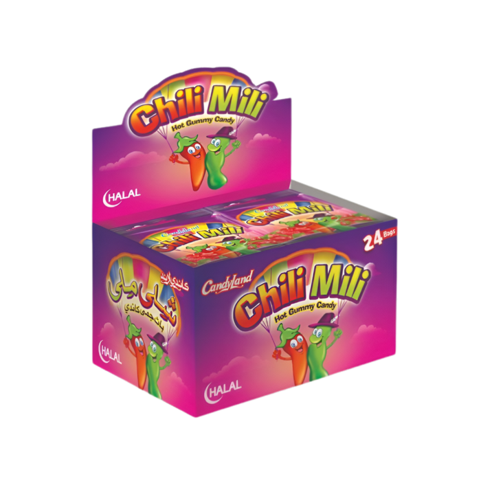 Bonbons gélifiés piquants au piment de CandyLand (paquet de 24)
