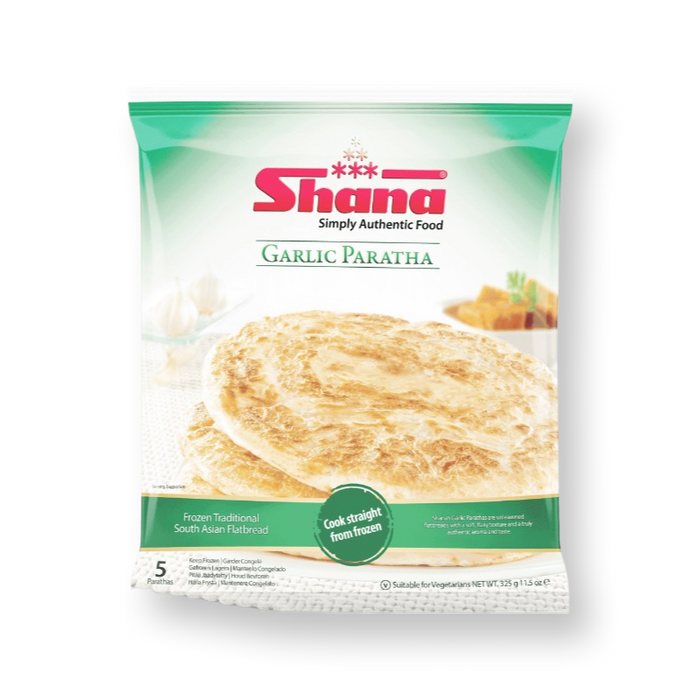 Shana Garlic Paratha 400g - Frozen - punjabi grocery store in canada