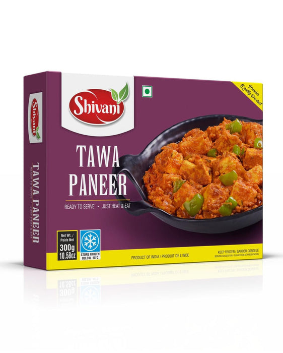 Shivani Tawa paneer 300g - Frozen | indian grocery store in Laval