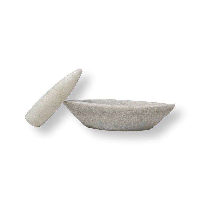 Divine Marble Khalabatta Boat Shape - Utensils | indian grocery store in toronto